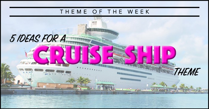 cruise ship themed games